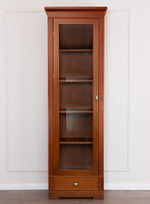 Книжный шкаф 2009 Вишня Валенсия Левый