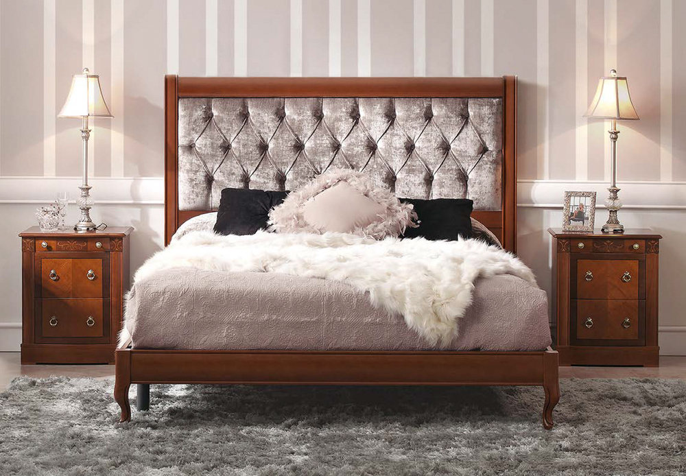 Кровать 841.451 160x200 Nogal/Fiesole 4 Panamar