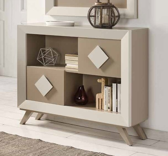 Узкая тумба Cloe 2003 Beig/Moka Disemobel