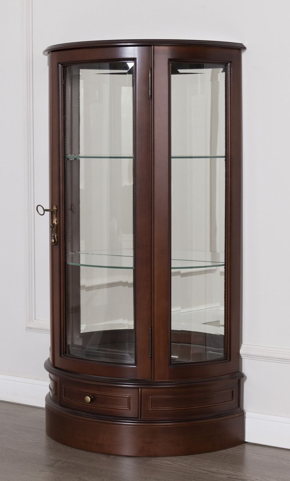 Витрина низкая 10 Nogal IDC