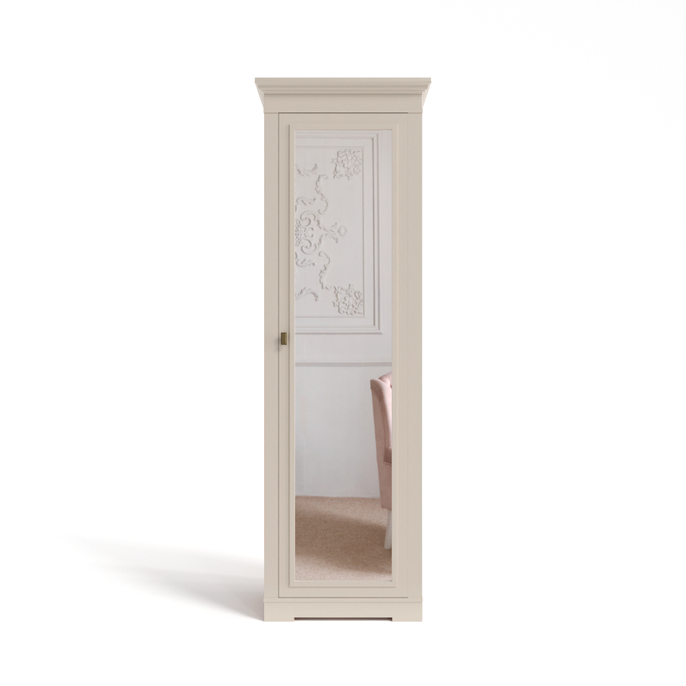 Шкаф в прихожую 2011 Слоновая кость Валенсия Правый