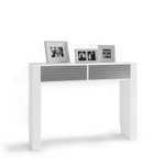 Консоль Nora 3012.2 Blanco/Plata Disemobel