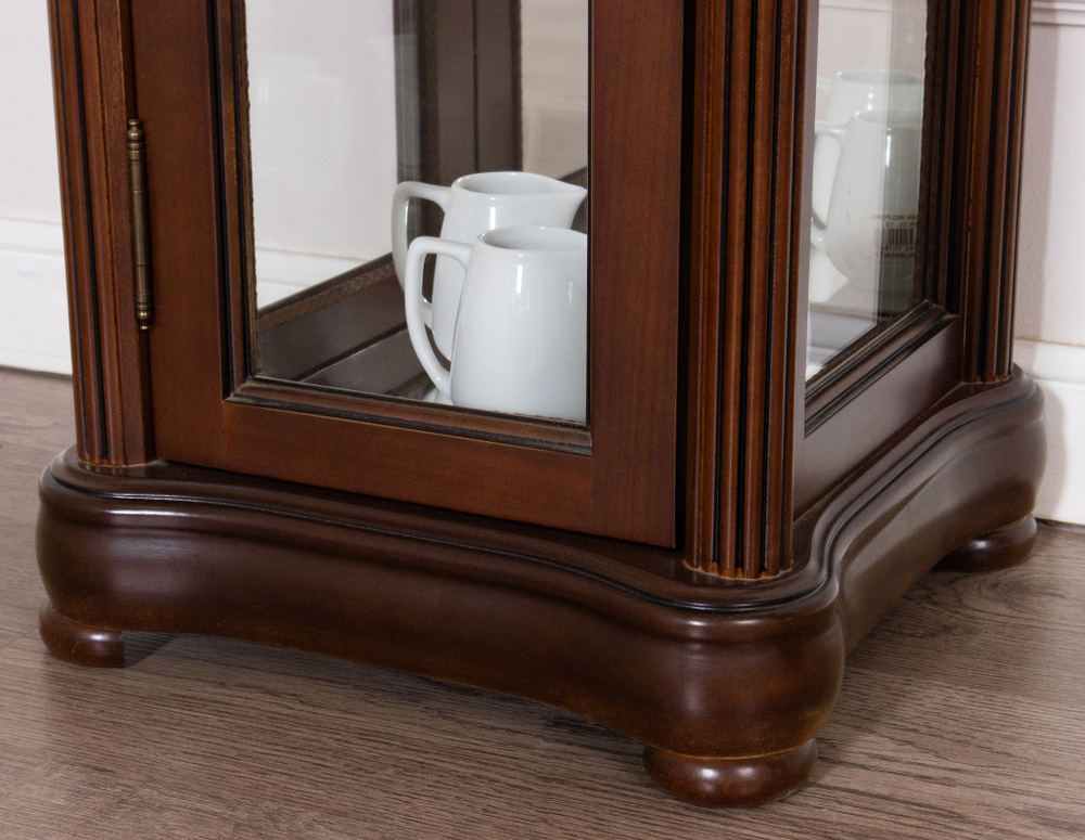 Витрина низкая 13 Nogal Claro IDC