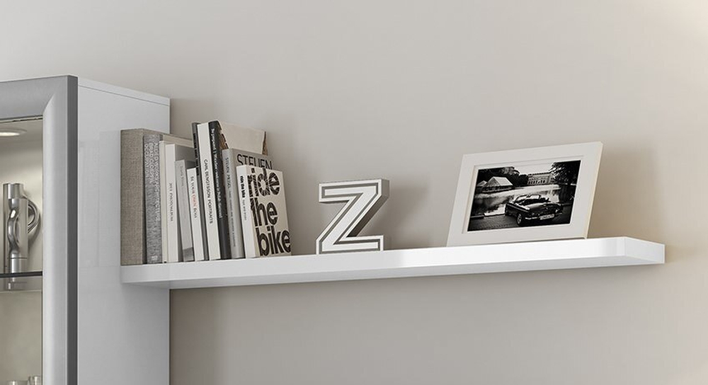 Полка Cloe 2031 Blanco mate Disemobel