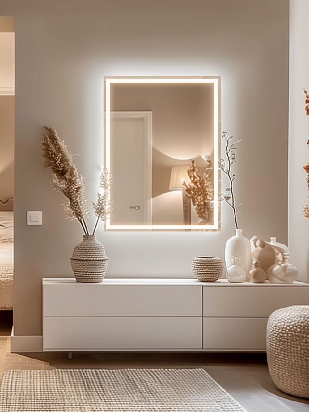 Зеркало с подсветкой Гранд 120х80