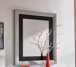 Зеркало Cloe 2046 Piedra mate/Negro Disemobel