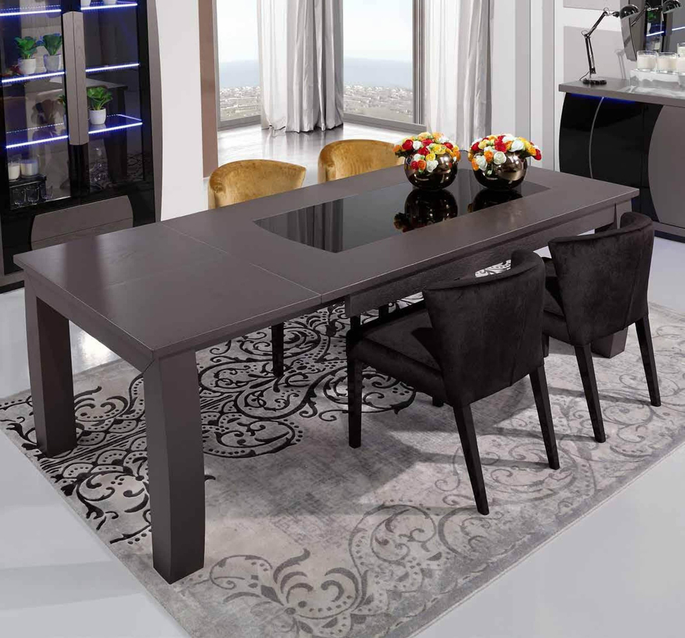 Обеденный стол FLY 713 Cinza/Preto IDC