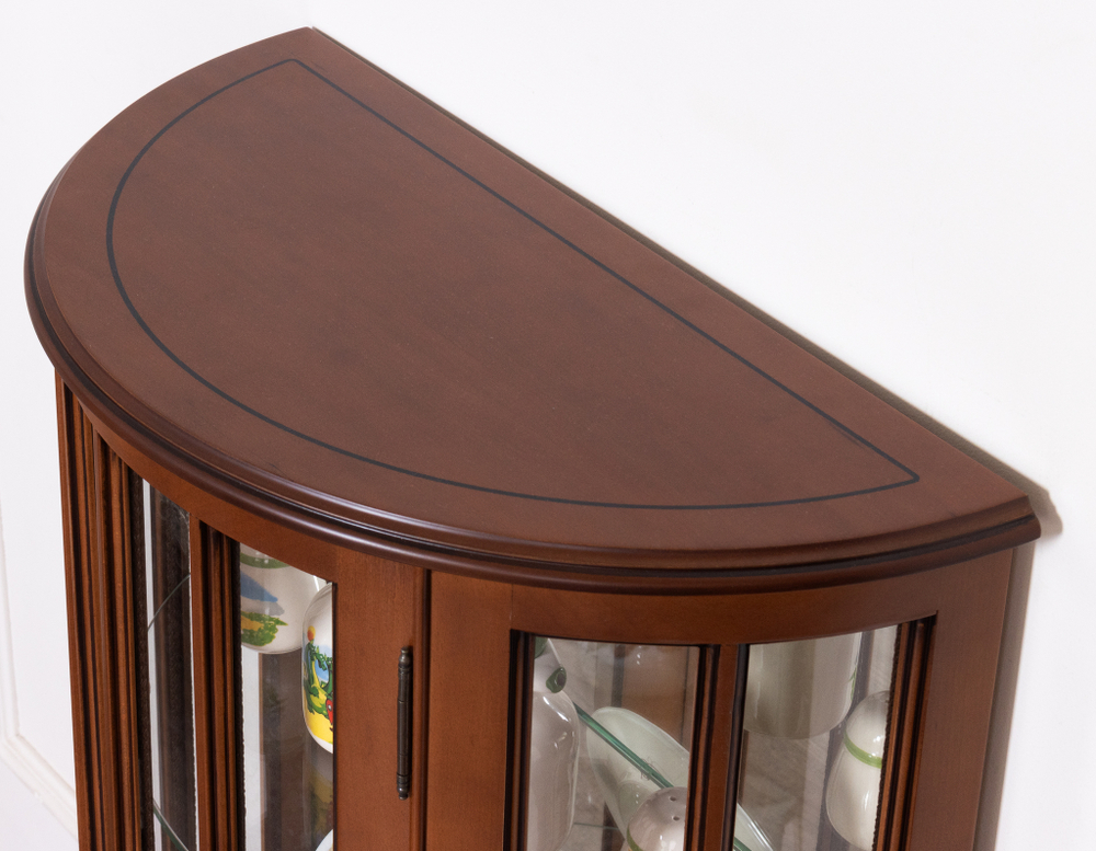 Витрина низкая 7 Nogal Claro IDC