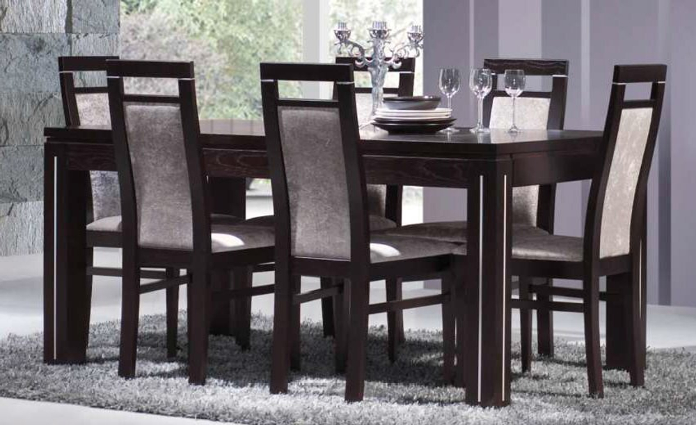 Обеденный стол Safira 340 Wengue IDC