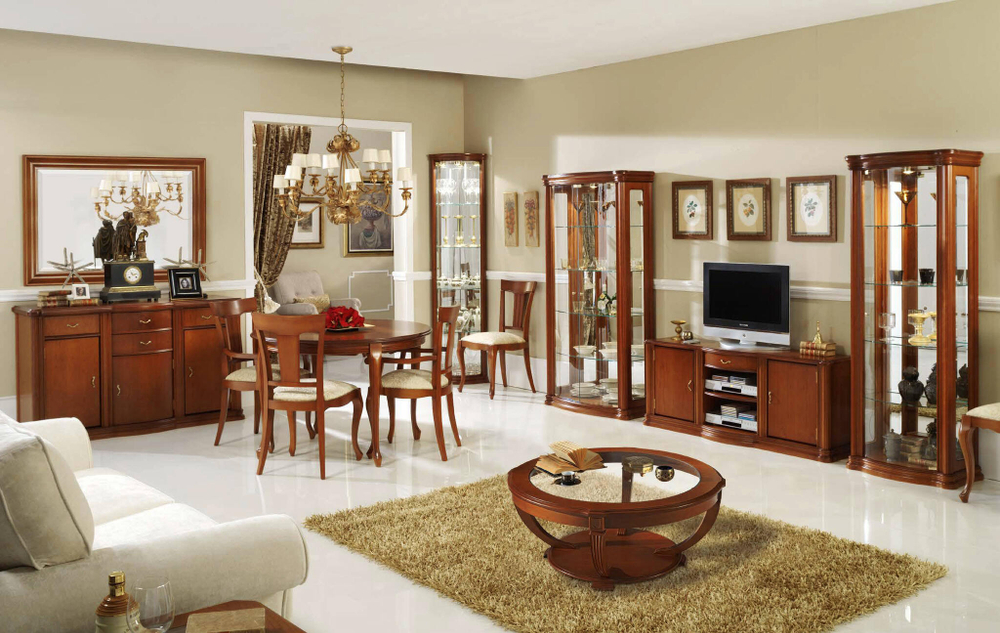 Угловая витрина 926 Cerezo-5 Classic Правая