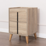 Прикроватная тумба Line 040 Roble/Nature Koala Beds