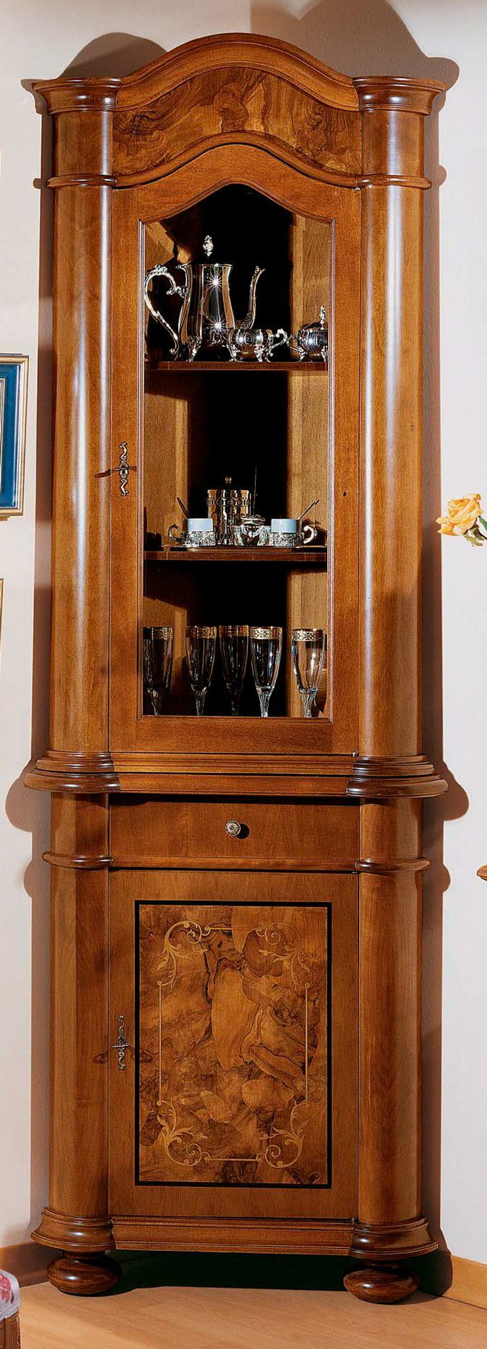 Угловой сервант Venezia 2666 Stile Elisa