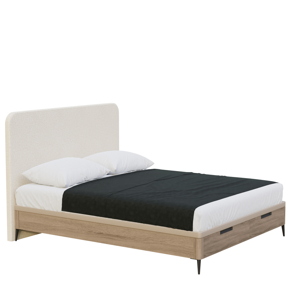 Кровать Nice/Dreams 160*200 Roble Contorno/Rino 06 Serie 1- Koala Beds