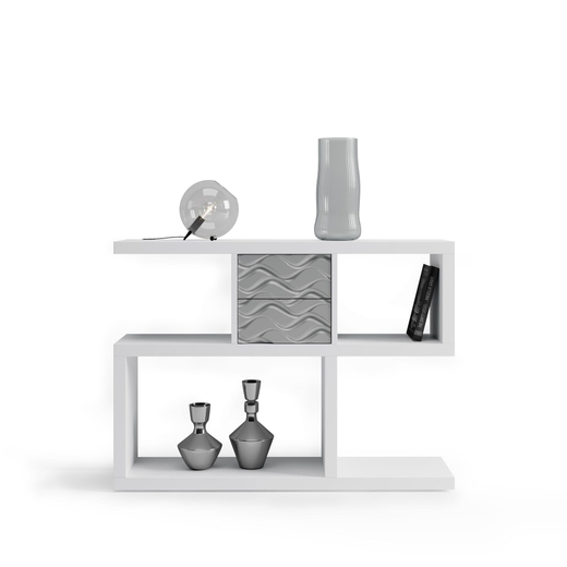 Консоль Nora 3050.4 Blanco/Plata Disemobel