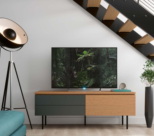 Тумба ТВ Kendra 4072 Nordico/Grafito Disemobel