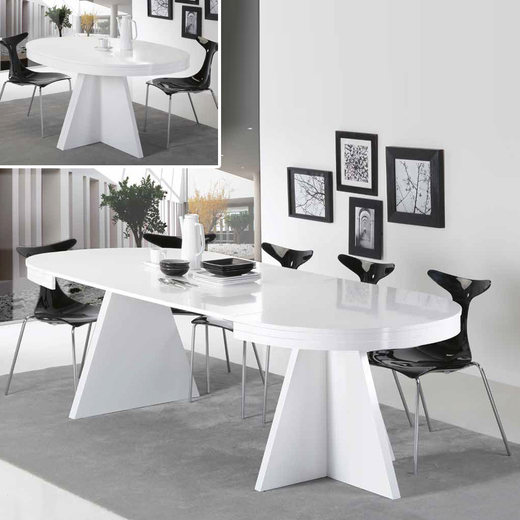 Обеденный стол 613 Blanco Disemobel