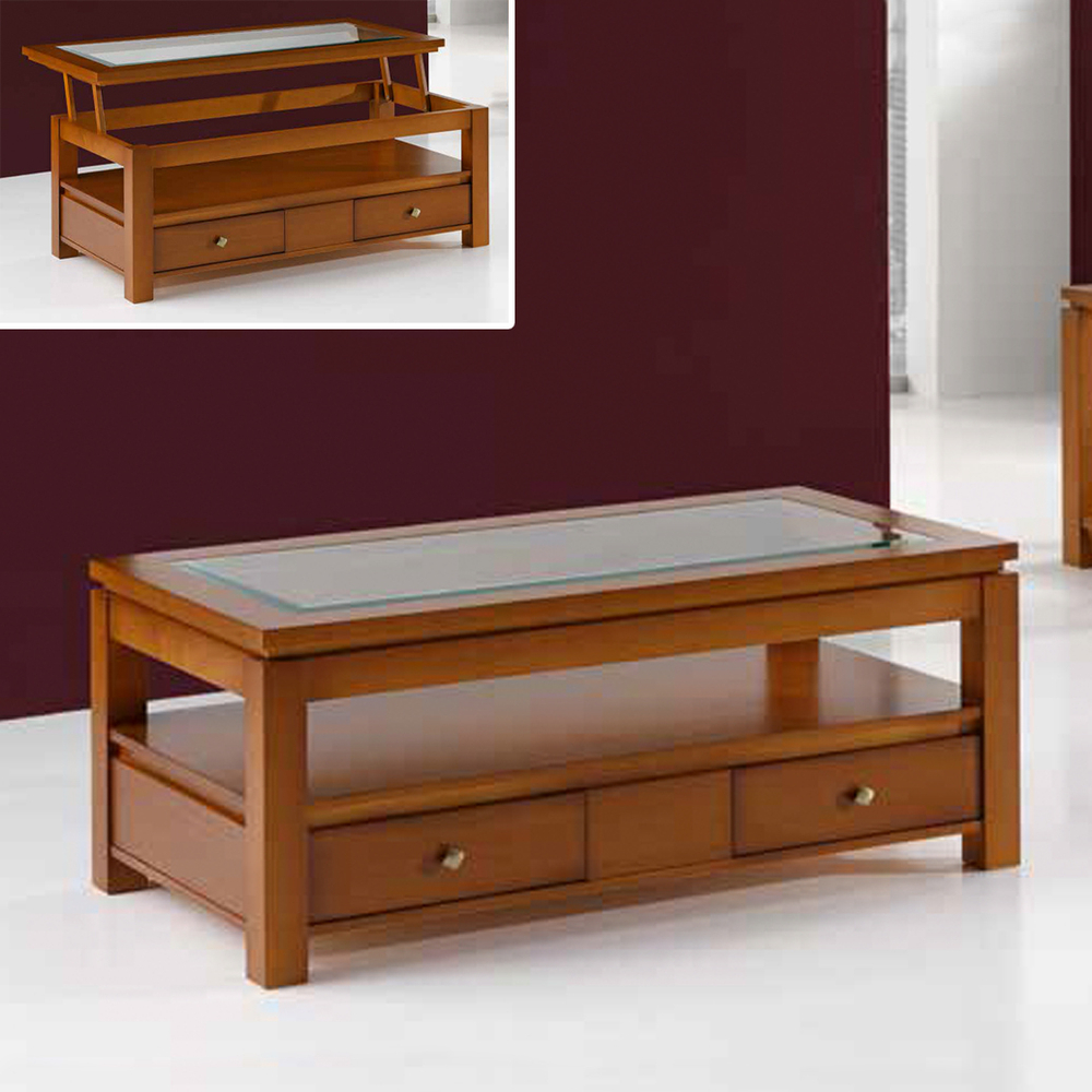 Журнальный стол трансформер 46 Cerezo-5 Disemobel