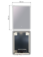 Зеркало с подсветкой Стелла Лайт 60х80