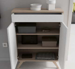 Тумба Kendra 4075 Artico/Nieve Disemobel