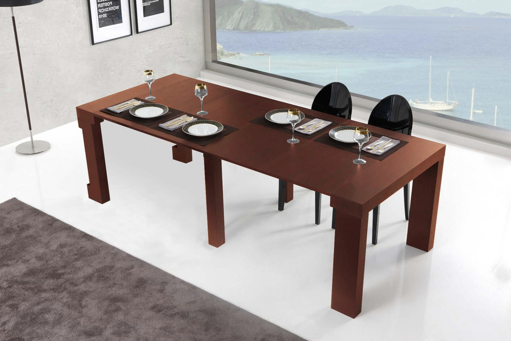 Консоль трансформер 240x100 357 NOGAL-5 Disemobel