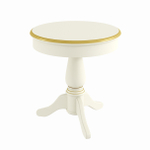 Кофейный столик M1665 Слоновая кость с золотом Атриум