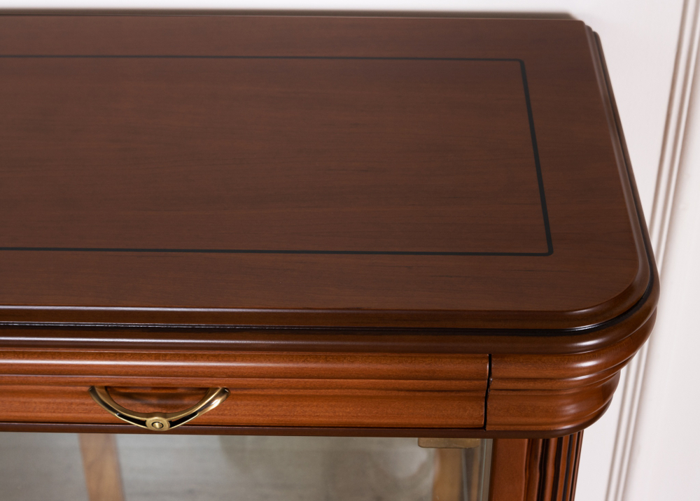 Витрина низкая 54 Nogal Claro IDC