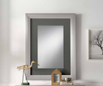 Зеркало Cloe 2046 Grafito/Plata-10 Disemobel
