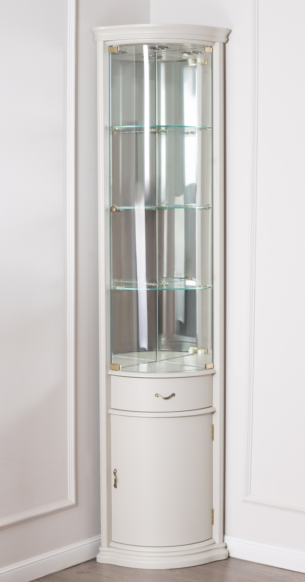 Угловая витрина 928 Vainilla Classic Правая