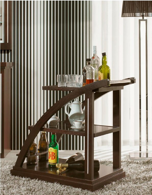 Сервировочный стол Safira 355 Wengue IDC