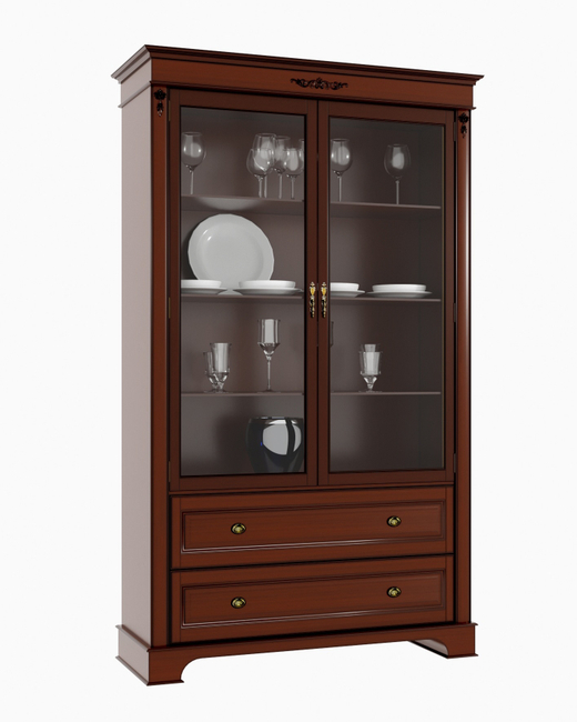 Книжный шкаф M1307.01 Орех Атриум