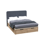 Кровать Drawer/Dreams 160*200 Roble Contorno/Monolith 97 Serie 3 - Koala Beds