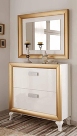 Обувница Cloe 2014 Capuccino/Oro-10 Disemobel