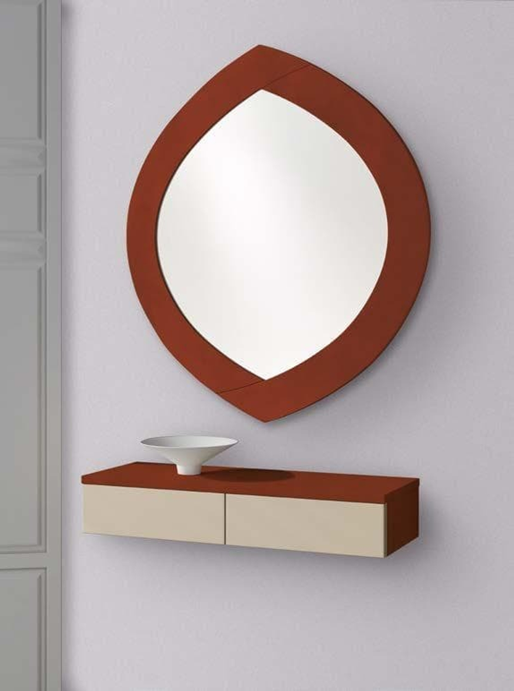 Консоль Cloe 674 Cerezo-7/Capuccino Disemobel