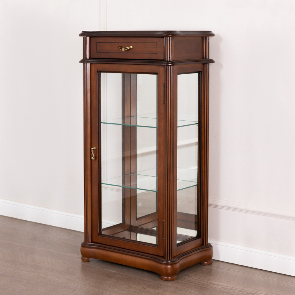 Витрина низкая 34 Nogal Claro IDC