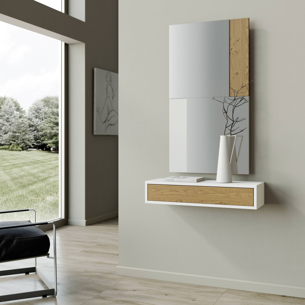 Зеркало Nora 3007.7 Blanco/Tilo Disemobel