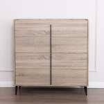 Комод на ножках Line 100 Roble/Antracita Koala Beds