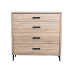 Комод на ножках Kubik 100 Roble/Antracita Koala Beds