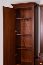 Шкаф в прихожую 2011 Орех Валенсия Левый