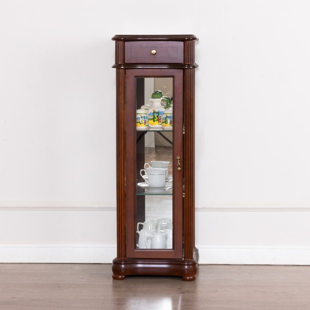 Витрина низкая 13 Nogal Claro IDC