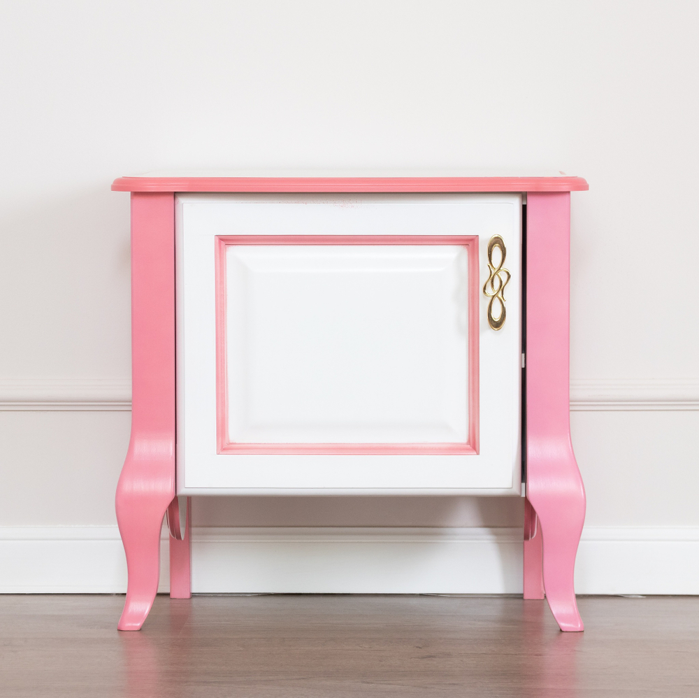 Прикроватная тумба Розовый Атриум