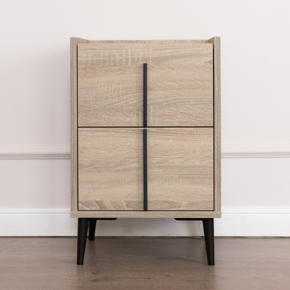 Прикроватная тумба Line 040 Roble/Antracita Koala Beds