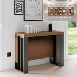 Консоль трансформер Kendra 4063 Cuero/Grafito Disemobel