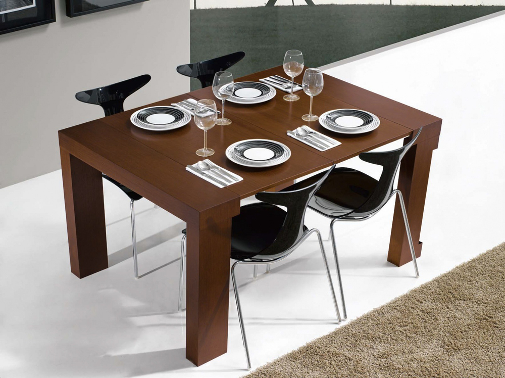 Консоль трансформер 140x100 358 NOGAL-5 Disemobel