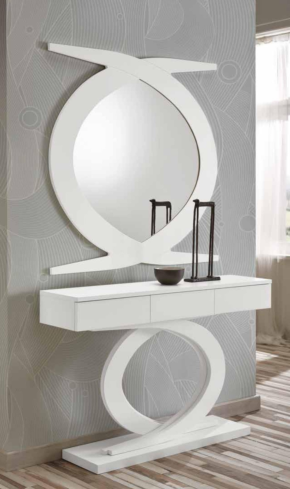 Зеркало Cloe 661 Blanco mate Disemobel