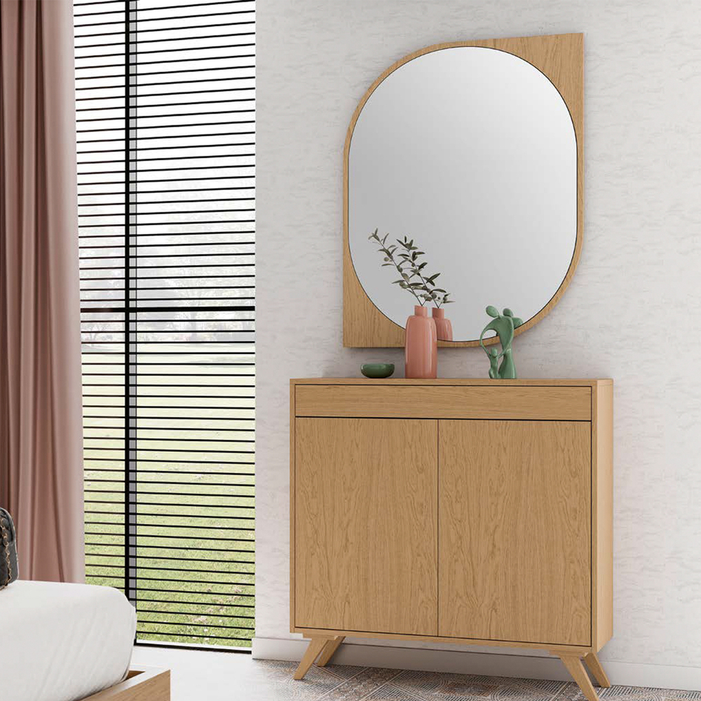 Зеркало в раме Kendra 4019 Roble Nature Disemobel