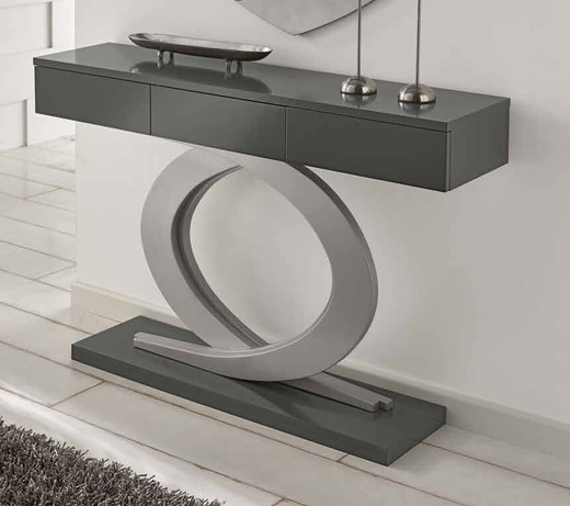 Консоль Cloe 660 Grafito/Plata Disemobel