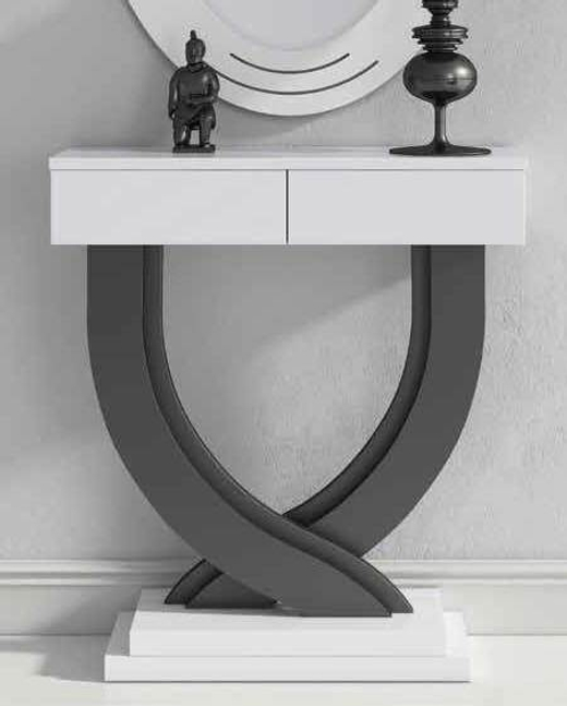 Консоль Cloe 667 Blanco mate/Grafito Disemobel