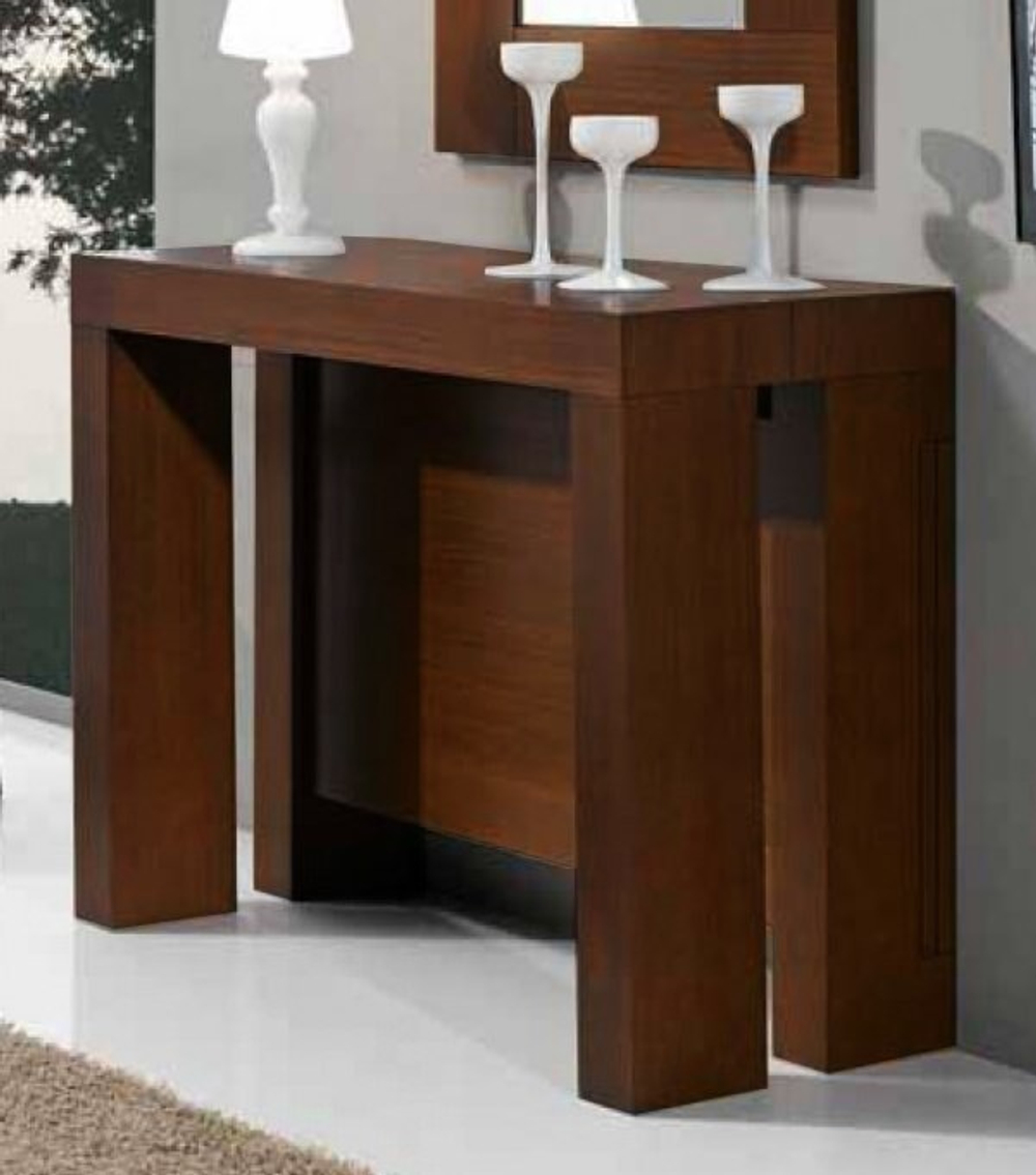 Консоль трансформер 140x80 364 NOGAL-5 Disemobel