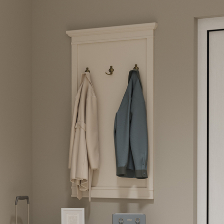 Вешалка настенная 2040 Слоновая кость Валенсия