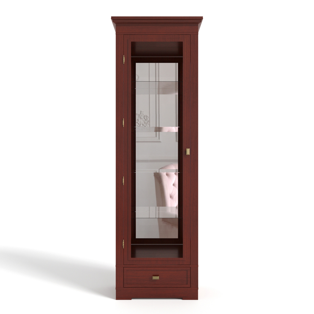 Витрина 2002 Орех Валенсия Левая